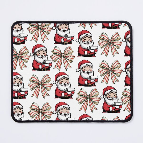 Item preview, Festive Santa Claus and Holiday Bow designed and sold by cocomelon168.