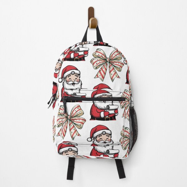 Item preview, Festive Santa Claus and Holiday Bow designed and sold by cocomelon168.