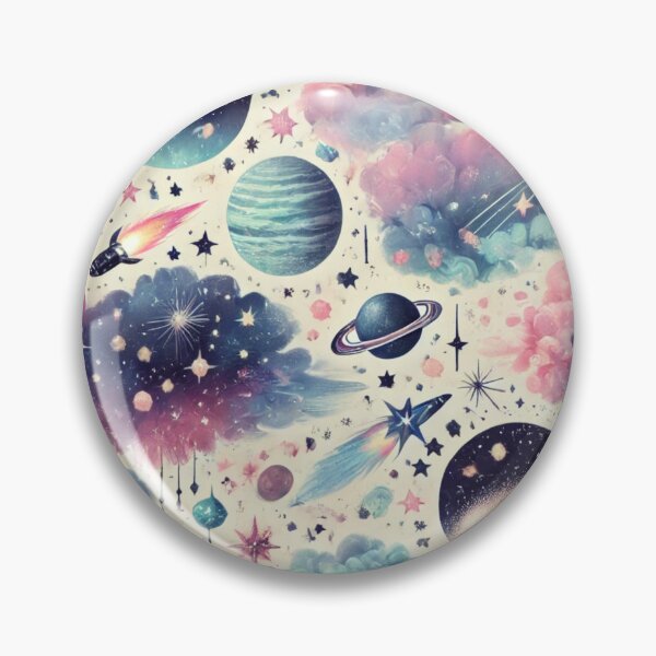 Item preview, Dreamy Cosmic Space Pattern" designed and sold by CanvasWhimsy.