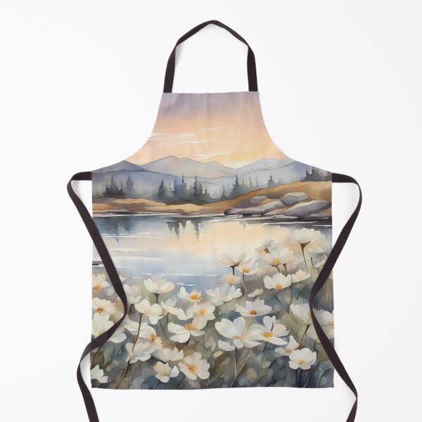 Item preview, White Flowers in the Mountains designed and sold by CalmnessbyChoice.