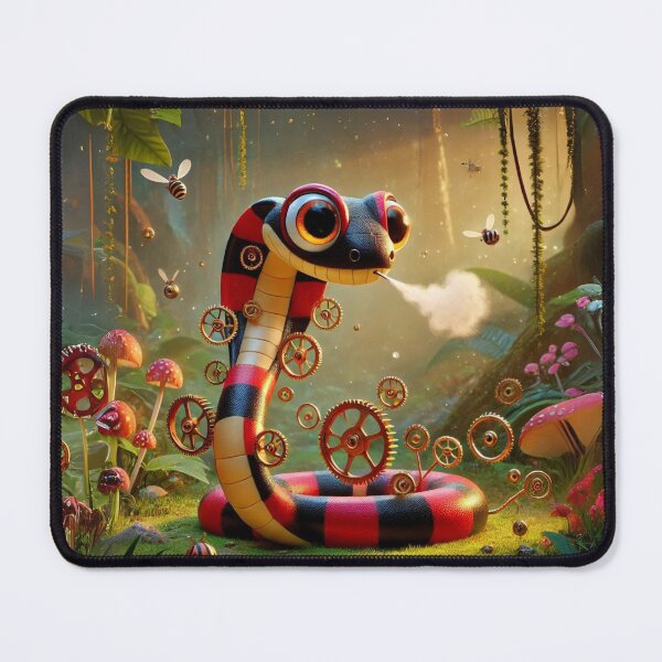 Item preview, Steampunk Harlequin Coral Snake designed and sold by Sillytoe.