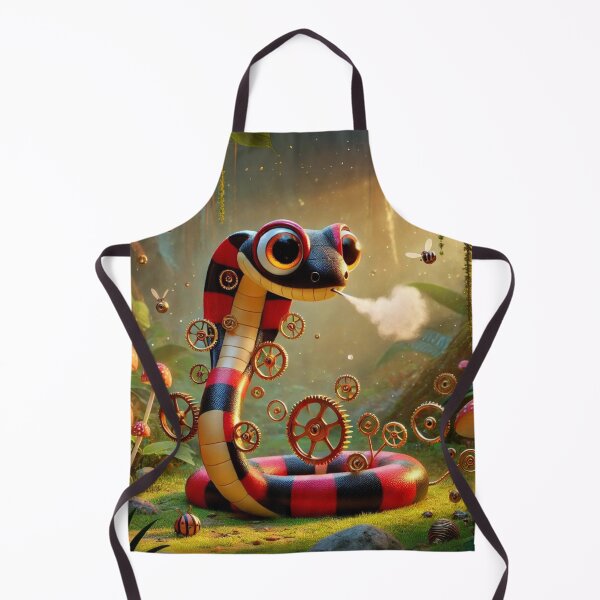 Item preview, Steampunk Harlequin Coral Snake designed and sold by Sillytoe.