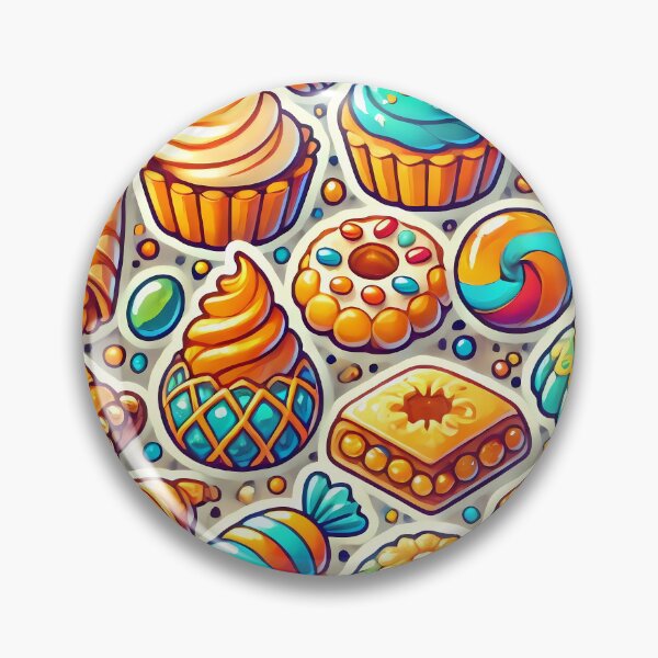 Item preview, Colorful Arabic Sweets Sticker designed and sold by Peelya.