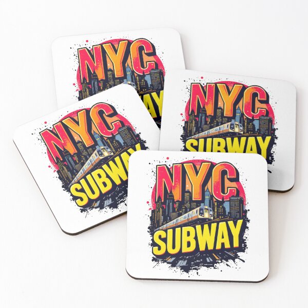 Item preview, New York Subway NYC Subway Train designed and sold by MayaDelaye.