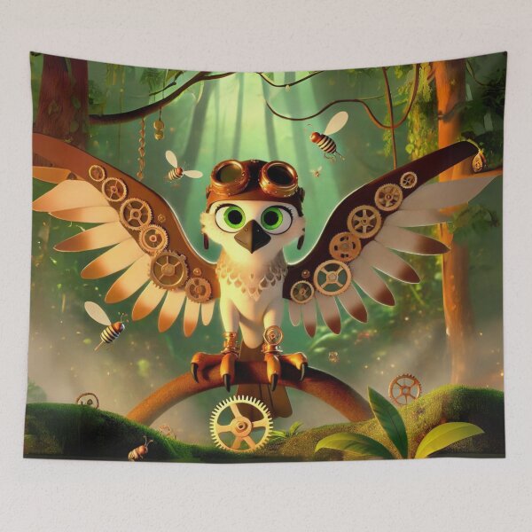 Item preview, Steampunk Harpy Eagle designed and sold by Sillytoe.