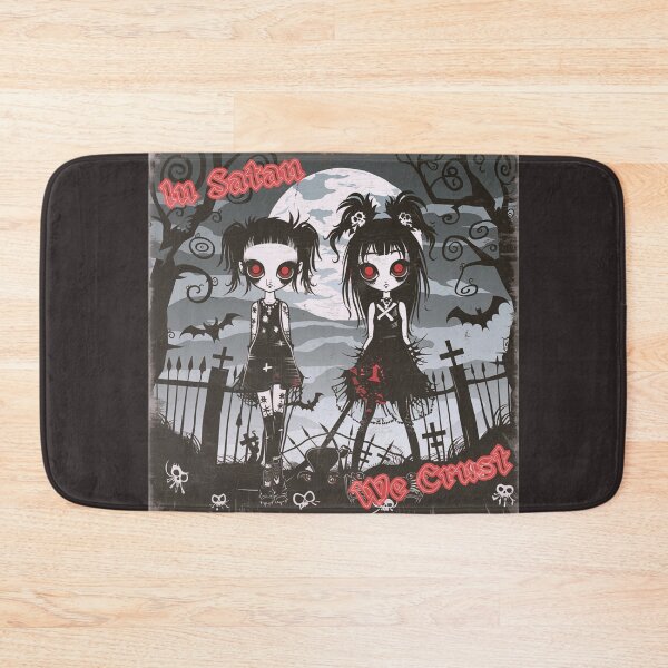 Item preview, Crusty Punk Goths aka Deathrocker Girls designed and sold by PitchBlackIcon.