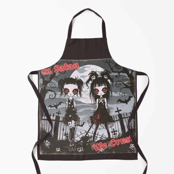 Item preview, Crusty Punk Goths aka Deathrocker Girls designed and sold by PitchBlackIcon.