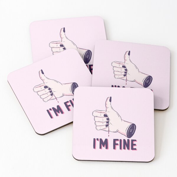 Item preview, I’m fine - thumbs up designed and sold by Jess.a.creates.