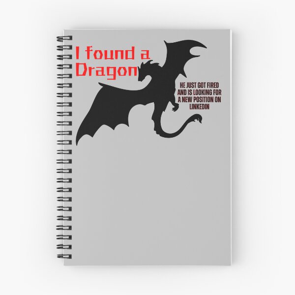 Item preview, Recruiter found Dragon on LinkedIn designed and sold by kesuzz.