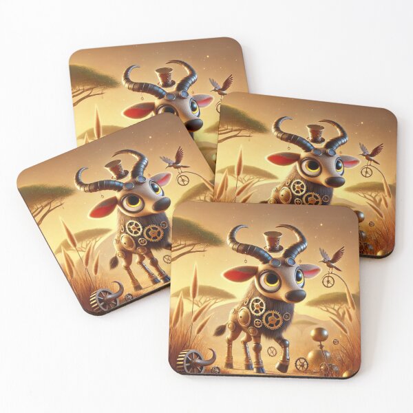Item preview, Steampunk Hartebeest designed and sold by Sillytoe.