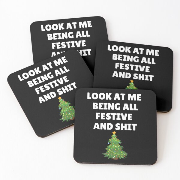 Item preview, Look At Me Being All Festive And Shit designed and sold by ANNINOART ⭐⭐⭐⭐⭐.