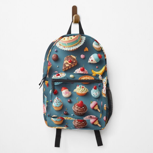 Item preview, An eye-catching 3D pattern featuring playful desserts like colorful cupcakes and cakes, ideal for creating a delightful atmosphere. designed and sold by AlwaysHome.