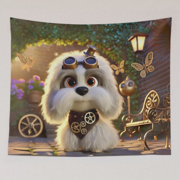 Item preview, Steampunk Havanese designed and sold by Sillytoe.