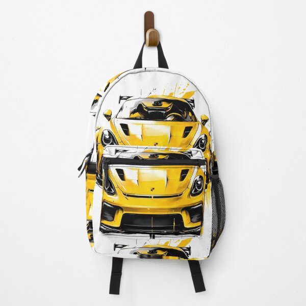 Aperçu de l'œuvre Porsche Carrera GT personnalisée (Jaune) créée et vendue par Peterson Designs.