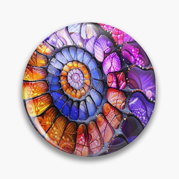 Item preview, Abstract AI Gaudi mosaic  designed and sold by Shevi.