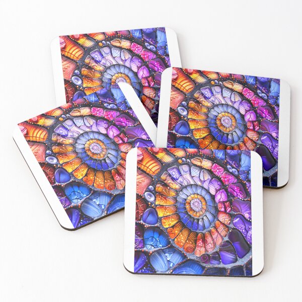 Item preview, Abstract AI Gaudi mosaic  designed and sold by Shevi.