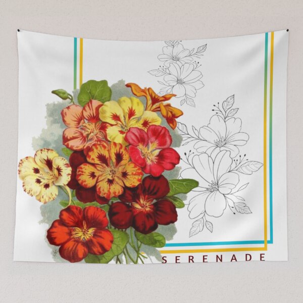 Item preview, Vibrant Floral Serenade Art designed and sold by Dipab121.
