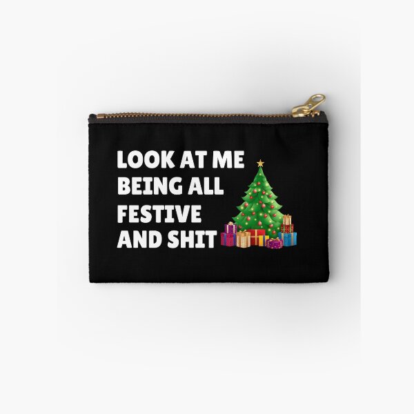 Item preview, Look At Me Being All Festive And Shit designed and sold by ANNINOART ⭐⭐⭐⭐⭐.