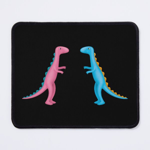Item preview, Dinosaur couple designed and sold by KasTanDesign.