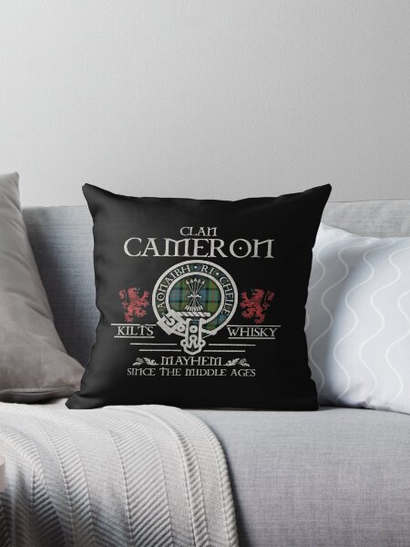 Item preview, Clan Cameron of Erracht tartan crest family reunion Highland Games designed and sold by Clan1093.