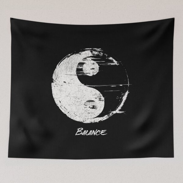 Item preview, Balance Yin-Yang Design - Symbol of Harmony and Equilibrium designed and sold by CWT-JustforFun.