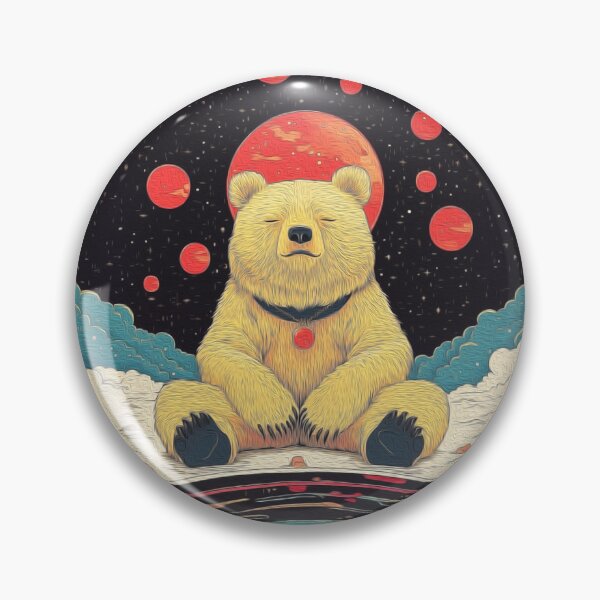 Item preview, Meditating Bear designed and sold by GagamellGray.