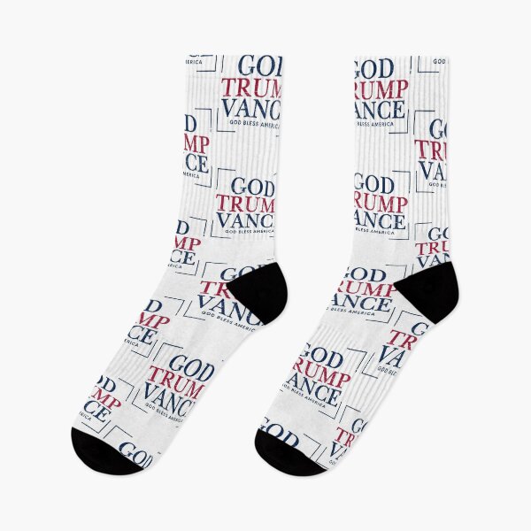 Item preview, God Trump Vance God Bless America  designed and sold by HowToCanadian.