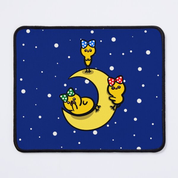 Item preview, Space chicks spending time on the moon designed and sold by Demeka-chan.