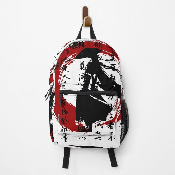 Item preview, Zen Female Ronin & Kanji Writing designed and sold by InkdGraphix.