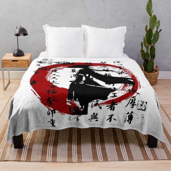 Item preview, Zen Female Ronin & Kanji Writing designed and sold by InkdGraphix.