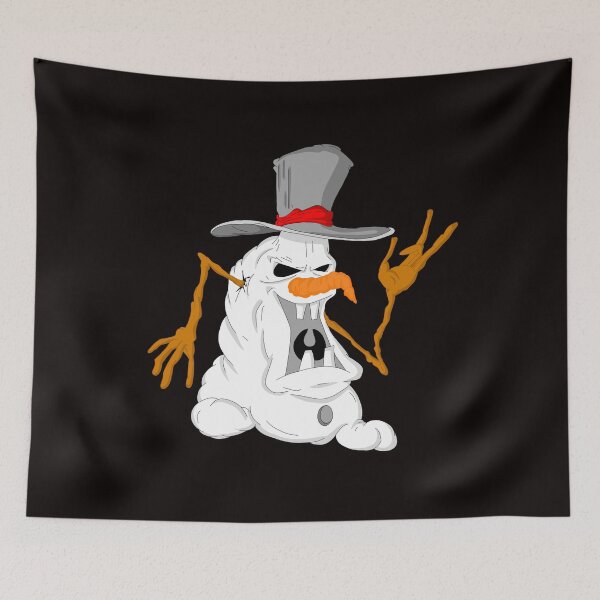 Item preview, Angry Snowman Cartoon  designed and sold by TheEndDesign.