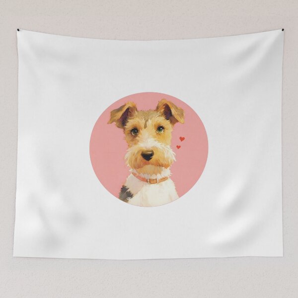 Item preview, Cute Wire Fox Terrier designed and sold by SMARTKIT  DESIGNAGENCY.