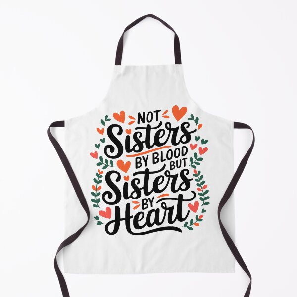 Item preview, Not sisters by blood but sisters by heart designed and sold by aimene dahache.