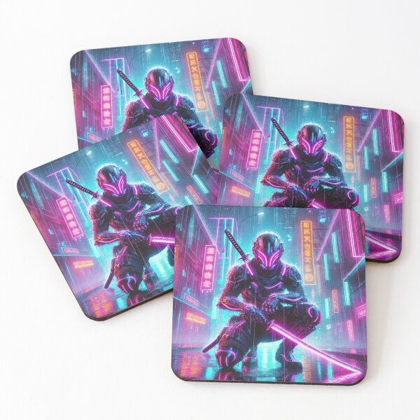 Item preview, Glowing Cyberpunk Warrior designed and sold by GabrielWest.