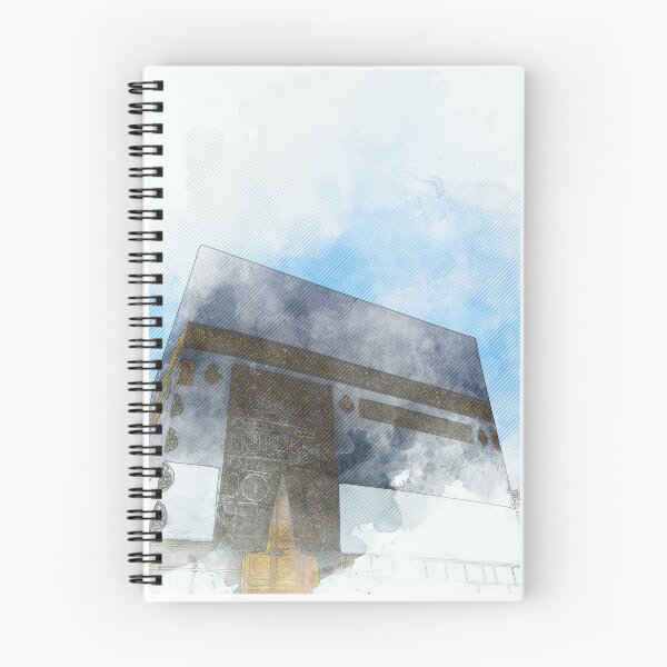Item preview, La Santa Kaabah | Mezquita al Haram | Arte de la acuarela designed and sold by Pink Pastel Studio.