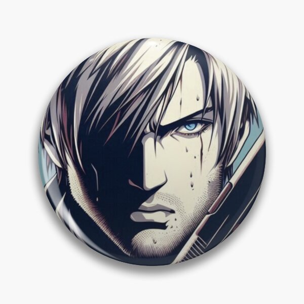 Item preview, Leon Fan Art in Anime Style | Unique  Design designed and sold by emanuele6698.