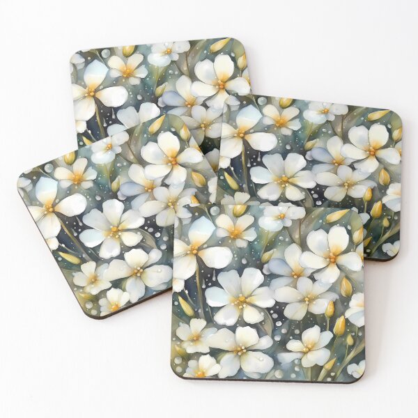 Item preview, White Wildflowers designed and sold by CalmnessbyChoice.