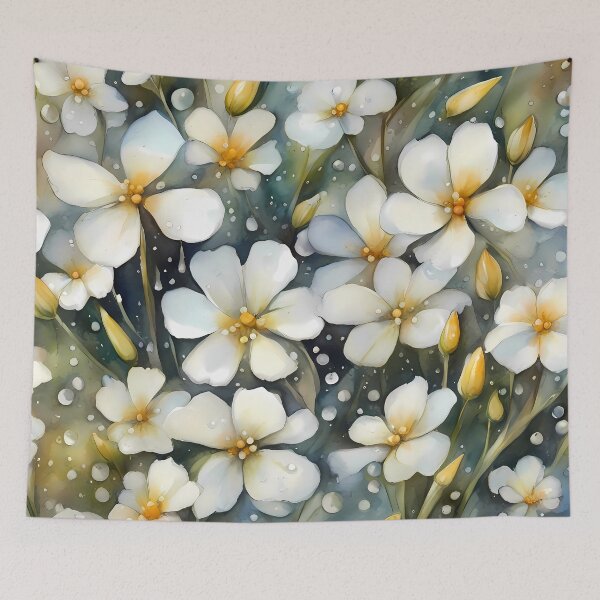 Item preview, White Wildflowers designed and sold by CalmnessbyChoice.