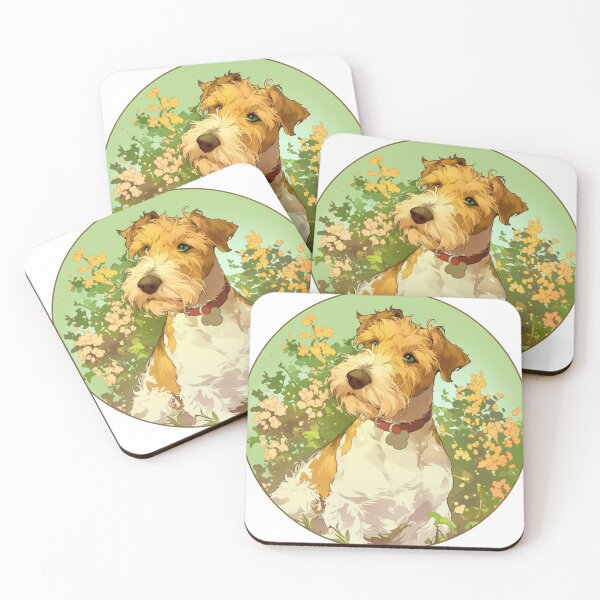 Item preview, Cute Wire Fox Terrier designed and sold by SMARTKIT  DESIGNAGENCY.