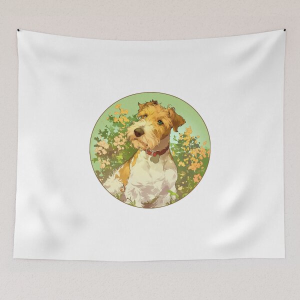 Item preview, Cute Wire Fox Terrier designed and sold by SMARTKIT  DESIGNAGENCY.