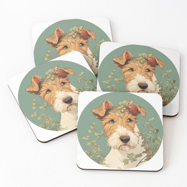 Item preview, Cute Wire Fox Terrier designed and sold by SMARTKIT  DESIGNAGENCY.