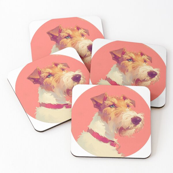 Item preview, Cute Wire Fox Terrier designed and sold by SMARTKIT  DESIGNAGENCY.