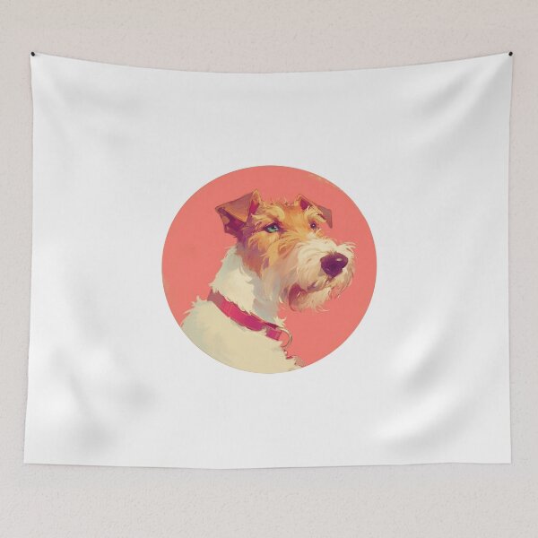 Item preview, Cute Wire Fox Terrier designed and sold by SMARTKIT  DESIGNAGENCY.