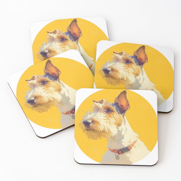Item preview, Cute Wire Fox Terrier designed and sold by SMARTKIT  DESIGNAGENCY.