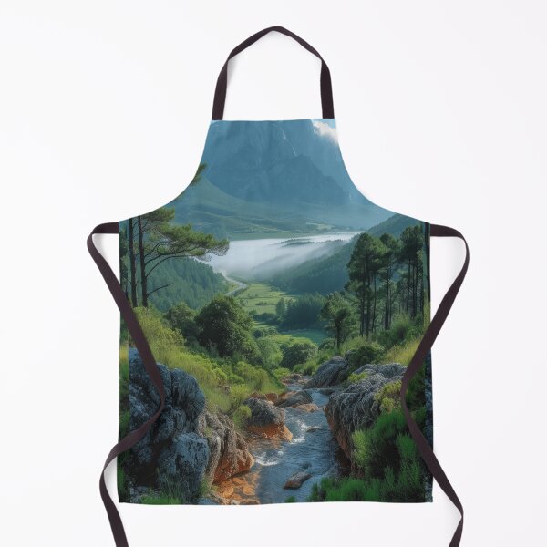 Item preview, Mountain Peaks and Forested Valleys Art designed and sold by Piotrek0001.