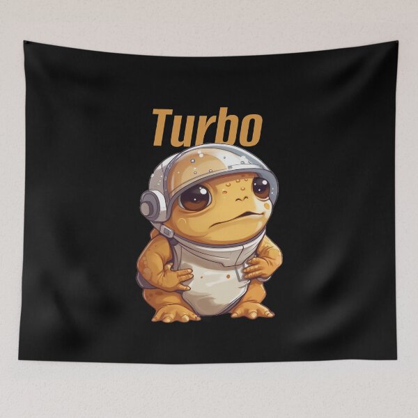 Item preview, Turbo Crypto Memecoin designed and sold by CryptooBull.
