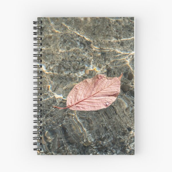 Item preview, Autumnal Bijou - Pale Pink Leaf Underpart with Water Droplets designed and sold by Georgia Mizuleva.