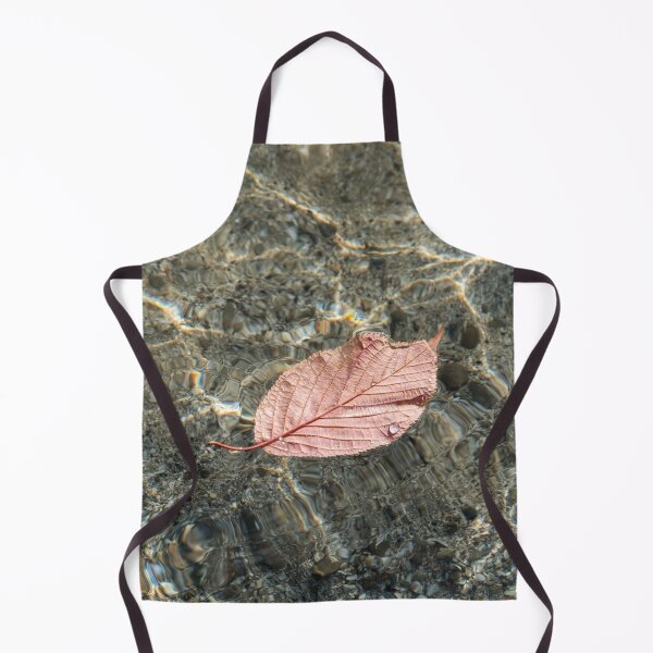 Item preview, Autumnal Bijou - Pale Pink Leaf Underpart with Water Droplets designed and sold by Georgia Mizuleva.