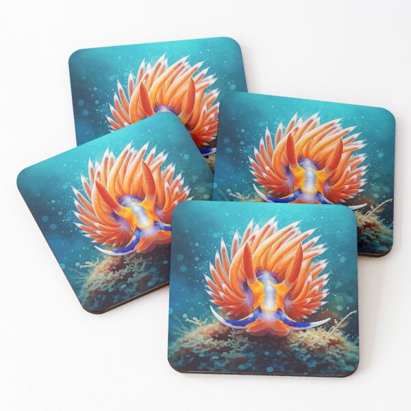 Item preview, Orange Nudibranch designed and sold by GabrielWest.