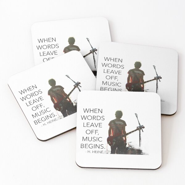 Item preview, When Words Leave Off, Music Begins designed and sold by EngagingLayout.